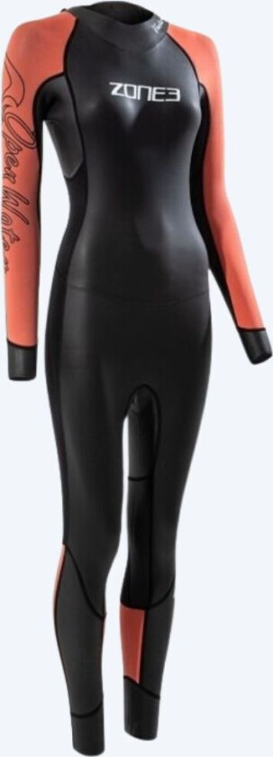 Women's Venture Wetsuit Black/Red M, Black/Red