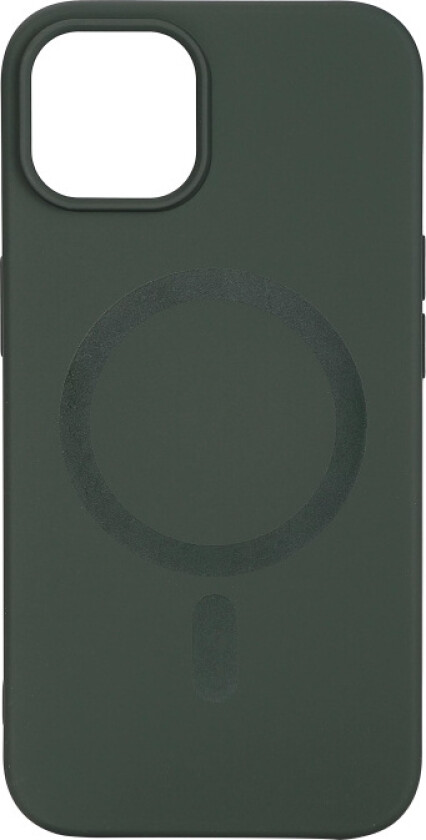 iPhone 13/14 Silicone Mag back cover, Green