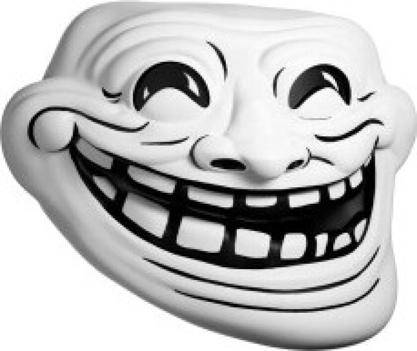 Meme Vinyl Figur Troll Face 7 cm
