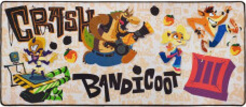 Crash Bandicoot XXL Musematte illustrasjon