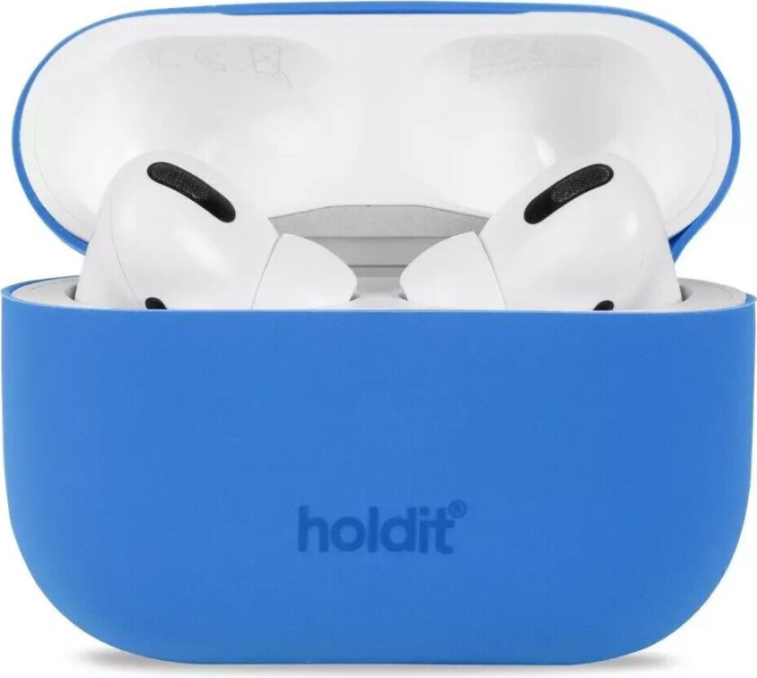 Holdit Nygård Silikondeksel Til AirPods Pro - Sky Blue