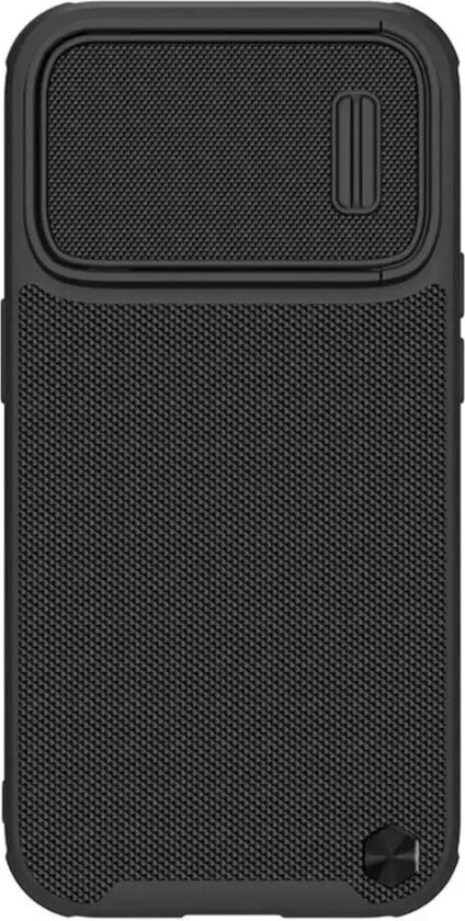 iPhone 14 Pro Max Textured S Camshield Deksel - Svart