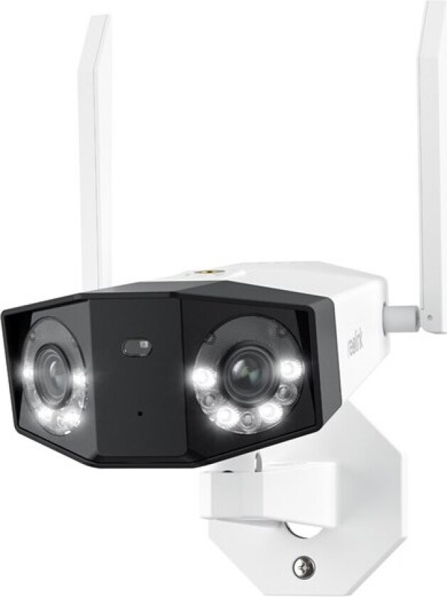 4K WiFi Camera with Ultra-Wide Angle Duo Series W730 Bullet 8 MP Fixed IP66 H.265 Micro SD