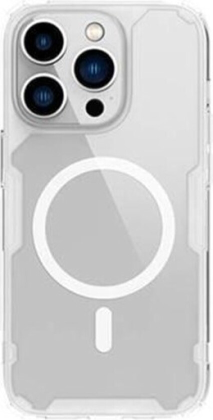 Magnetic Case Nature TPU Pro for Apple iPhone 14 Pro Max (White)