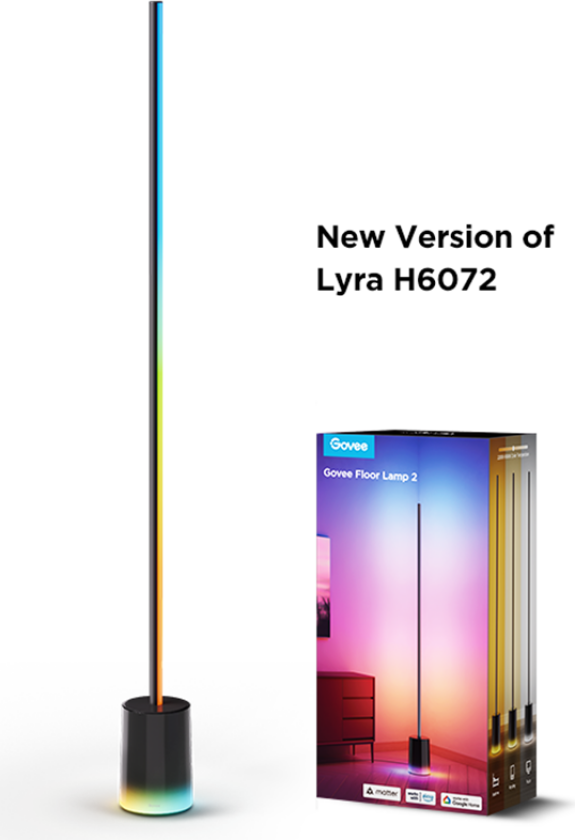 RGBICWW Floor Lamp Support Matter
