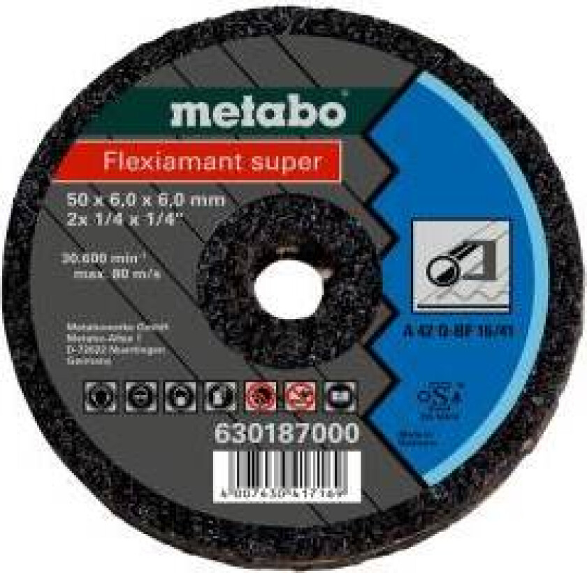 Bilde av 630187000 Skrubskive forkrøppet 6 mm 25 stk