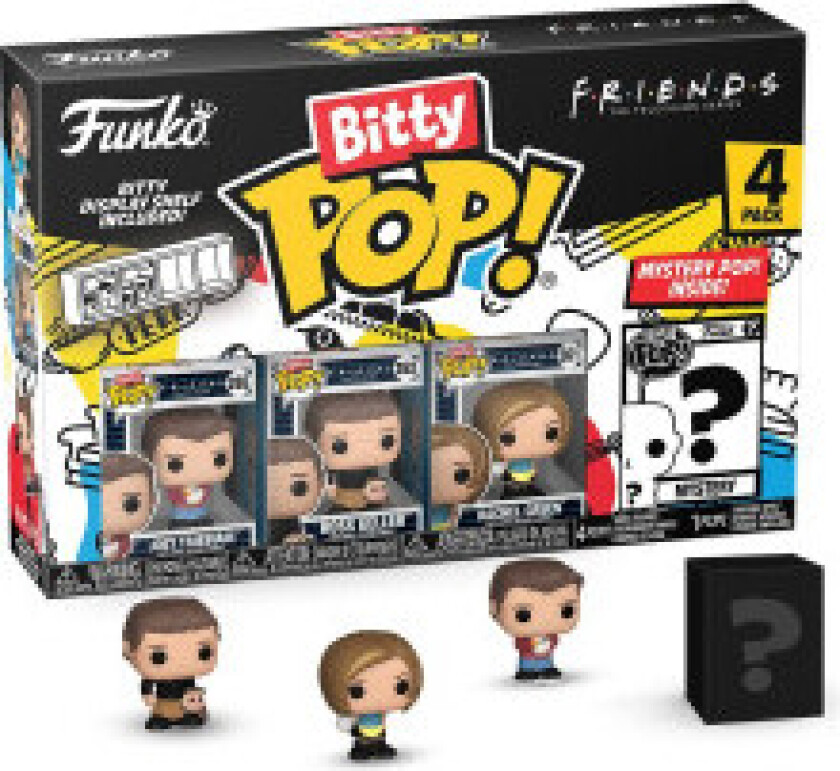 Venner Bitty POP! Vinyl Figur 4-Pack Joey 2,5 cm