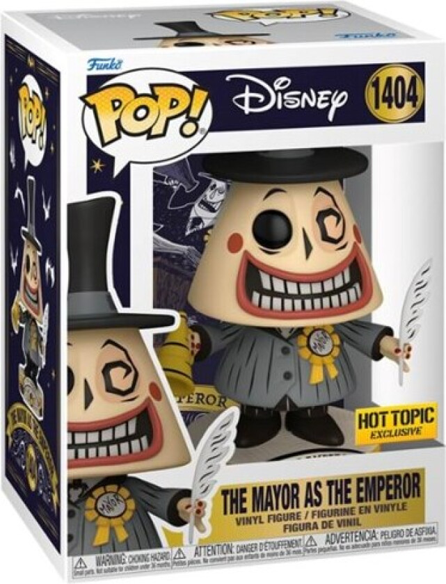 - POP Vinyl Excl Disney TNBC Mayor tarot - Figur