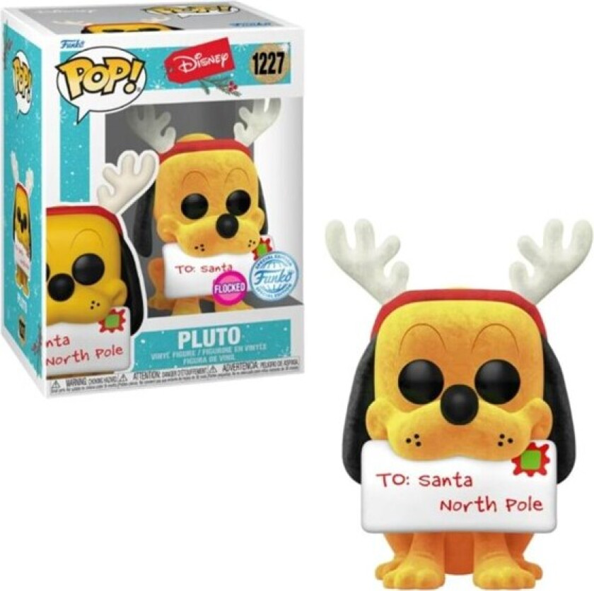 - POP Vinyl Excl Holiday Pluto - Figur