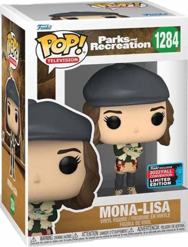- POP Convention Excl Parks & Rec Mona Lisa - Figur