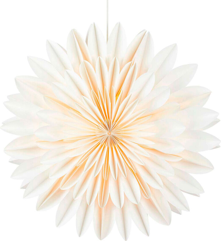 - Cornelia papierkukka - varjostin 60 cm valk