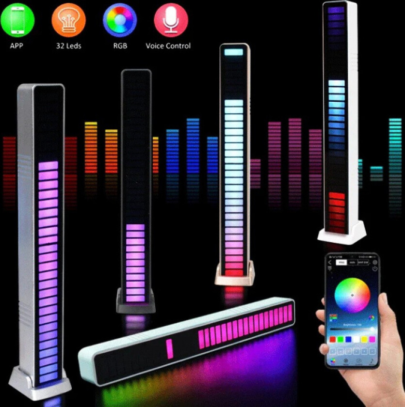 Musiklampe for Bilen