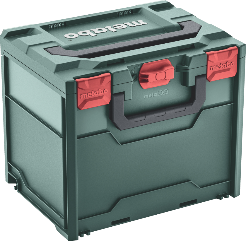 626888000, Verktøykasse (hard), Akrylonitril-butadien-styren (ABS), Grønn, Rød, 31 l, 125 kg, 396 mm