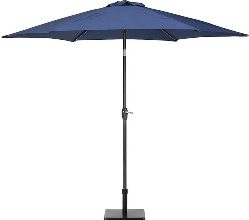 Hageparasoll Marineblå Stoff 230 cm Værbestandig