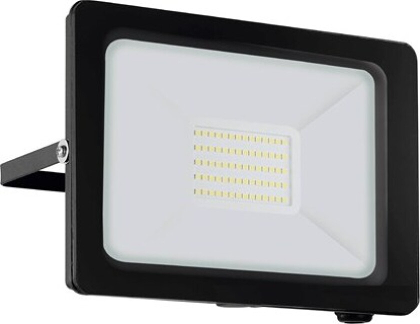 Faedo, Vegglys, Sort, Gjennomsiktig, Aluminium, Glass, IP65, Fasade, Garage, I