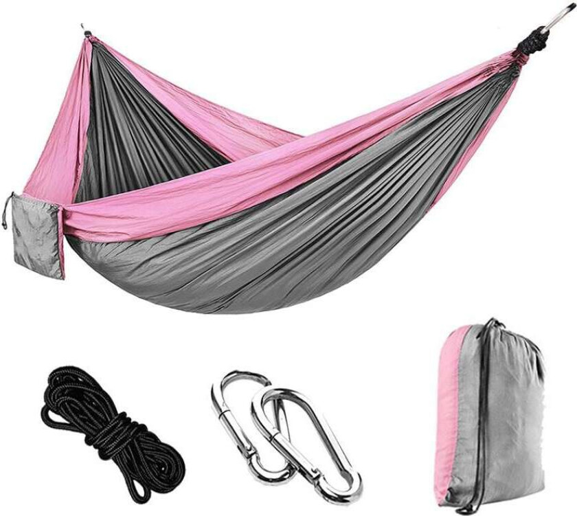 Slitesterk hengekøye i fallskjermstoff