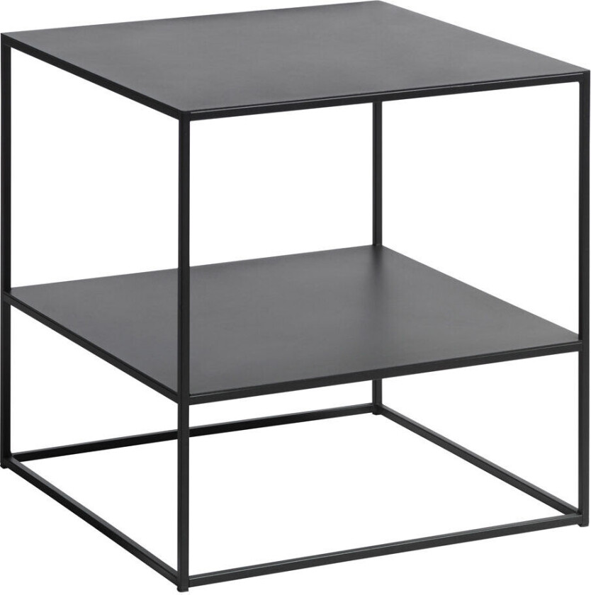 Pebble sofabord 50 x 50 cm svart.