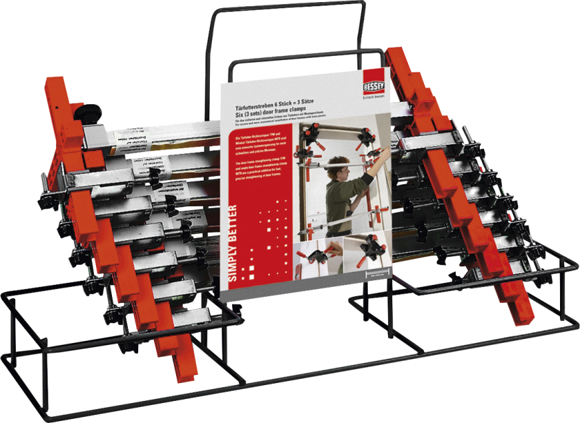 - Door frame clamp set - 6 deler