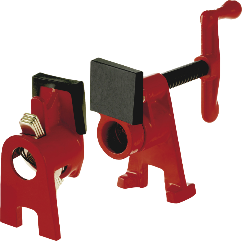 BPC-H12, Rør klemme, 3,81 cm, Svart, Rød, 830 g