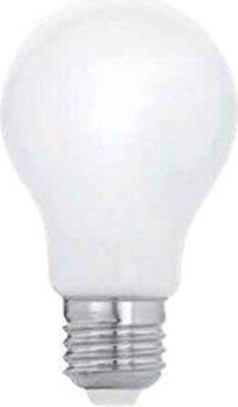 Eglo - LED-lyspære - form: A60 - E27 - 7.5 W (ekvivalent 60 W) - klasse F - varmt hvitt lys - 2700 K - melkehvit