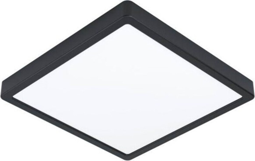 Argolis 2, Ikke-utskiftbare pærer, 3000 K, 2400 lm, IP44, Sort