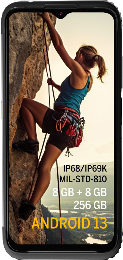 Mobile H6 Smartphone Rugged black