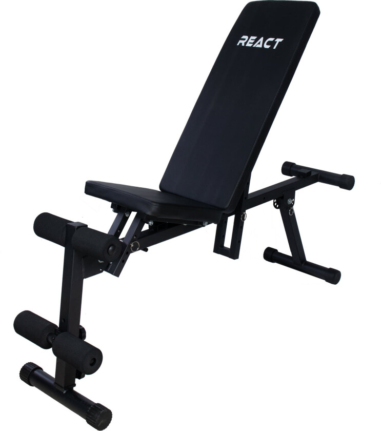 React Justerbar Skråbenk Treningsbenk