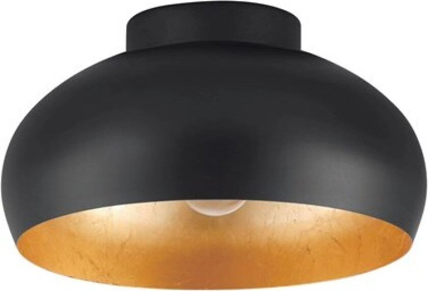 Mogano 2, 1 ampuller, E27, IP20, Sort, Gull