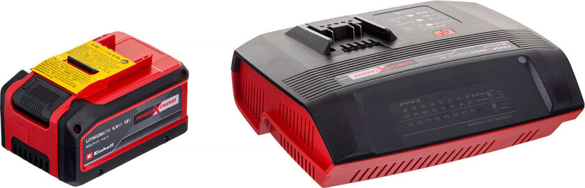 18V 4-6Ah & 6A Boostcharger PXC Power X-Change PLUS 4512143 Værktøjsbatteri og oplader 18 V 6 Ah Litium