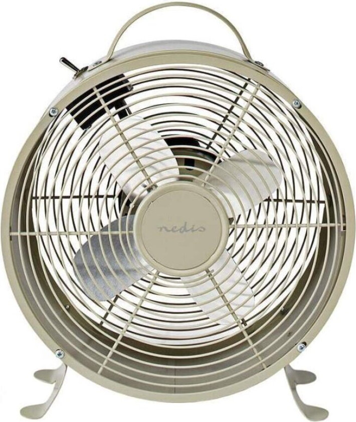 FNCL10GY20, Husholdningsvifte, Grå, Bord, Metall, 25 cm, Jekk