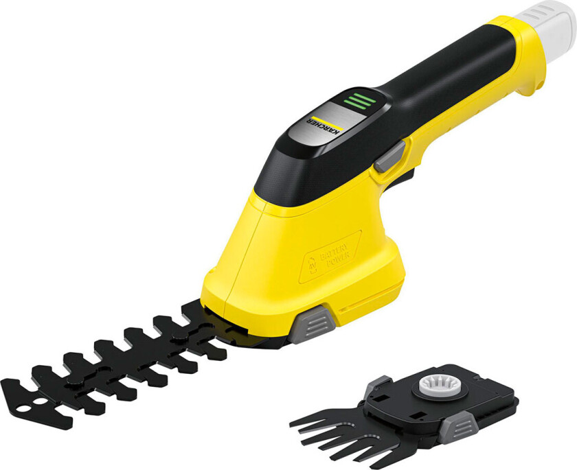 Kärcher GSH 4-4 PLUS, 8 cm, 11 ml, 8 mm, Svart, Gul, 4 V, 81 mm - Uten batteri og opplader