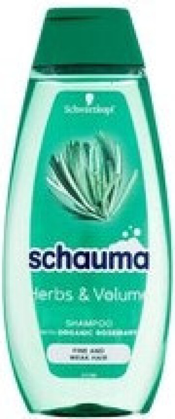 - Schauma Herbs & Volume Shampoo - For Women, 400 ml