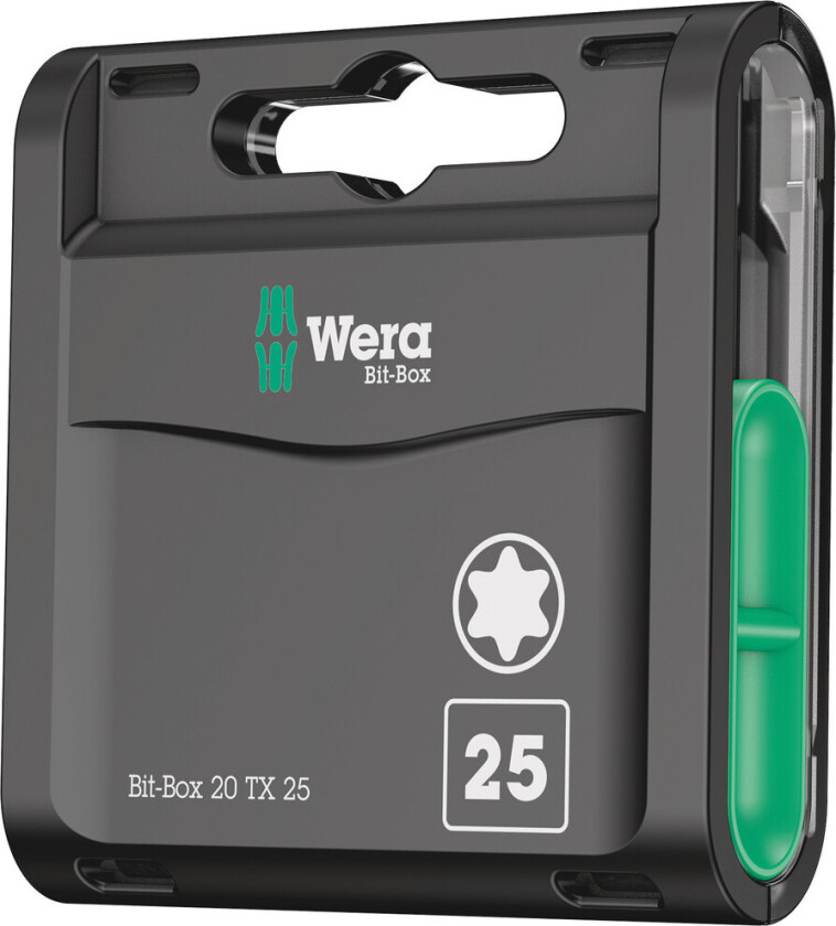 20 TX, 20 stykker, Torx, Plast, Boks