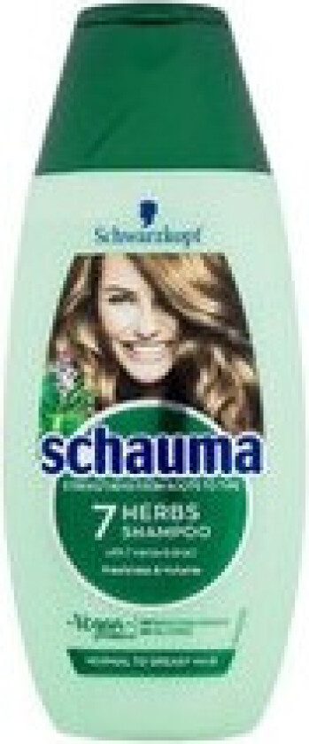 - Schauma 7 Herbs Freshness Shampoo - For Women, 250 ml