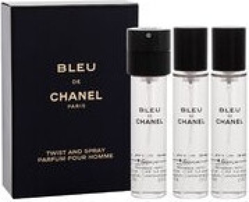 Dame parfyme Bleu Chanel EDP (3 x 20 ml)