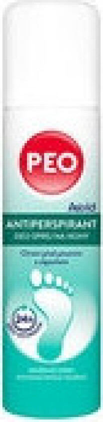 - PEO Foot Antiperspirant - Unisex, 150 ml