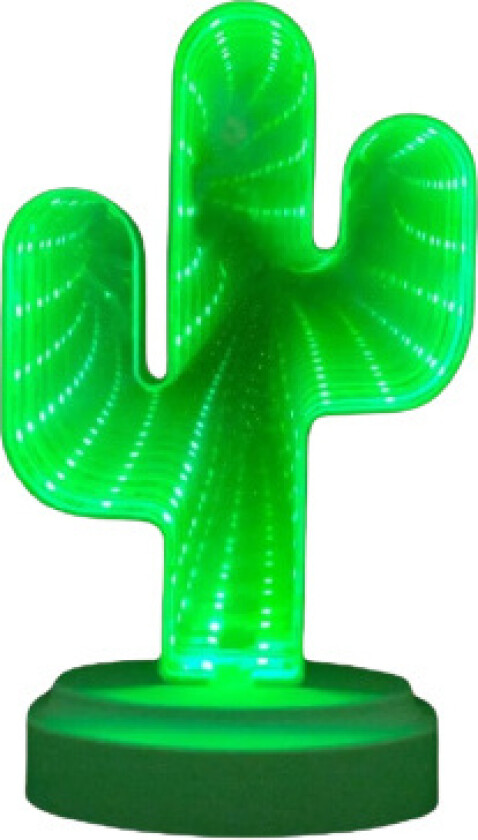 LED-lampe Kaktus, Grønn