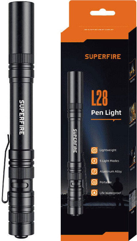 Flashlight Superfire L28, 121lm