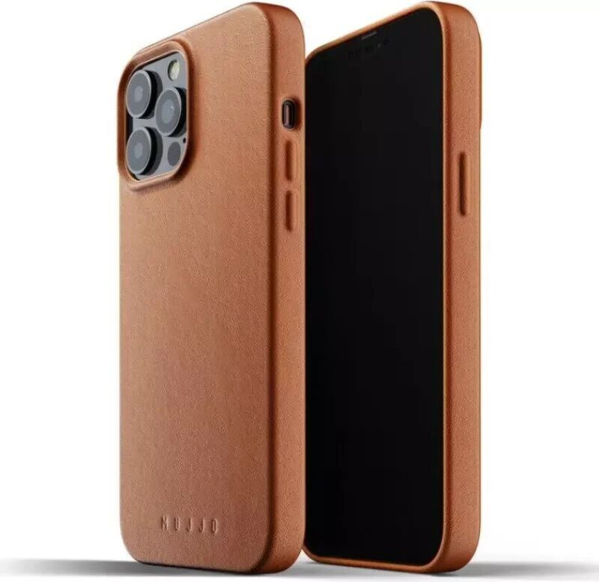 iPhone 13 Pro Max Leather Deksel - Brun
