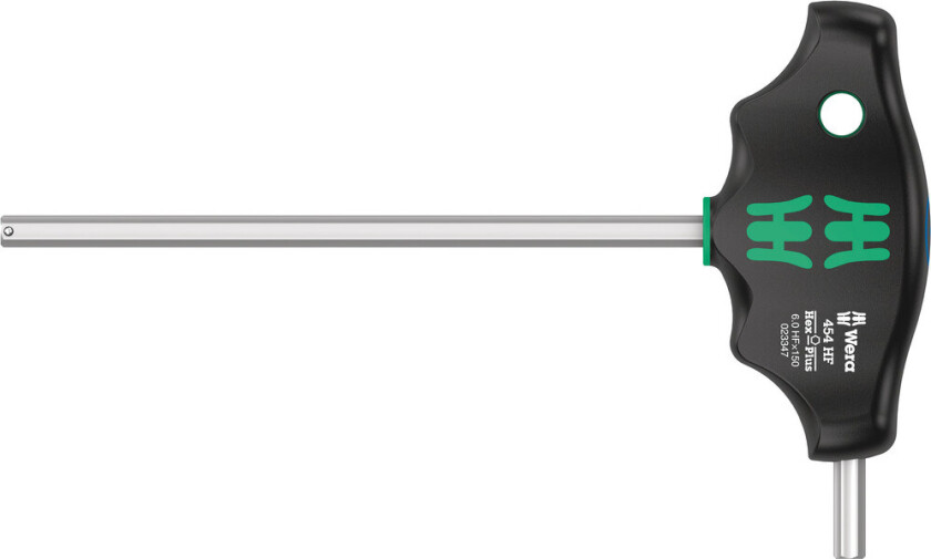 05023347001, Hex-nøkkel med T-grep, Metrisk, 1 stykker, 6 mm, 15 cm, 2 cm
