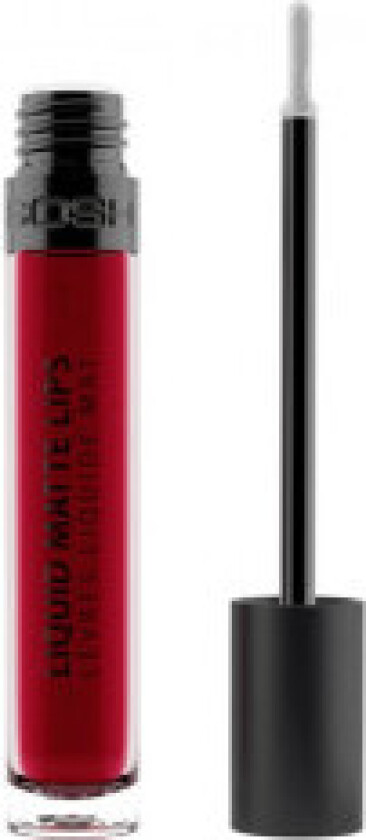 GOSH Liquid Matte Lips, Rød, The Red, 1 farger, Fuktighetsgivende, Kvinner, Matte