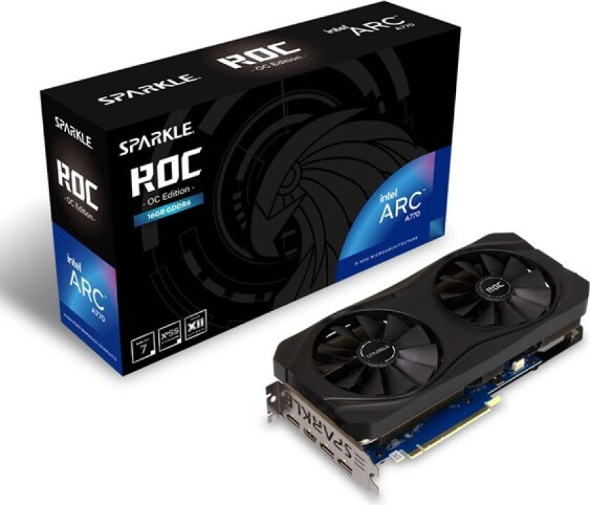 Arc A770 ROC OC - 16GB GDDR6 RAM - Grafikkort