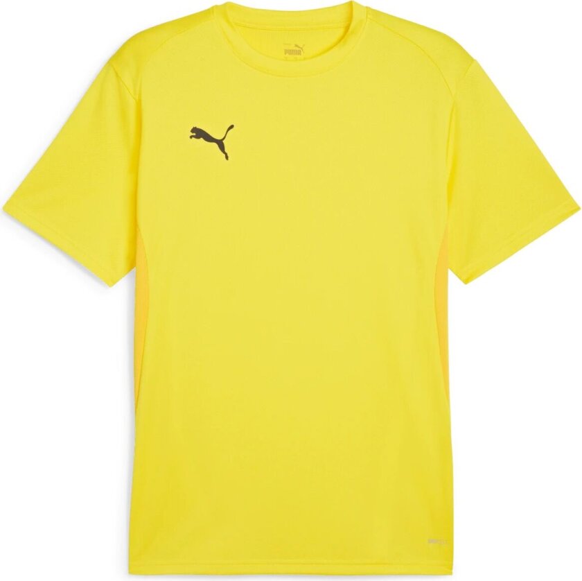 teamGOAL Jersey, fotballtrøye, herre Yellow-Black