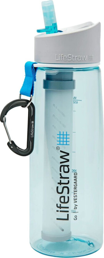 Lifestraw Go Bottle 650 ml, drikkeflaske med filter Light Blue