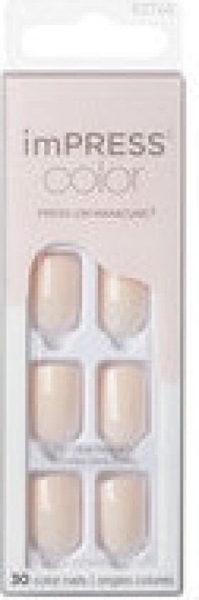 Kiss imPRESS color Press-On Manicure S (001 Point Pink) 30 ks
