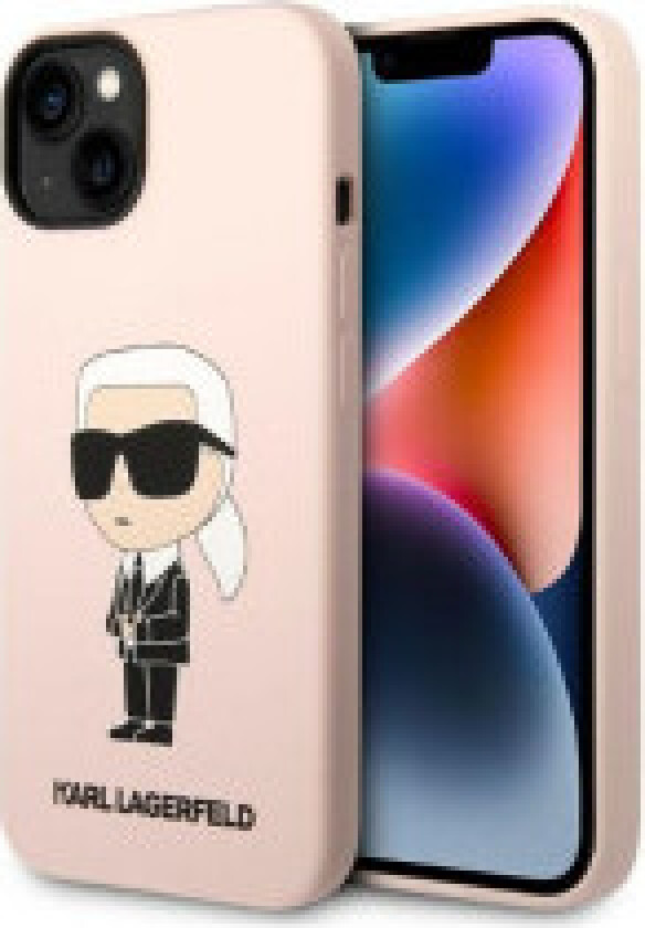 Karl Lagerfeld Silikon NFT Ikonik MagSafe - Deksel til iPhone 14 Plus