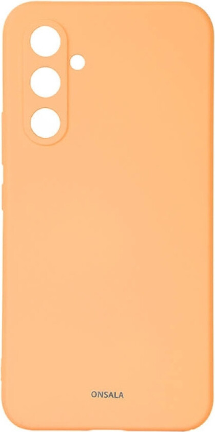 Phone Case with Silicone Feel Apricot - Samsung A55 5G