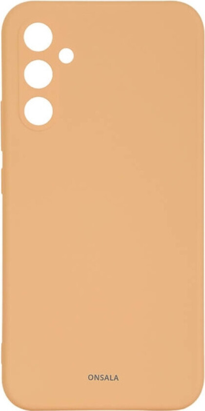 Phone Case with Silicone Feel Apricot - Samsung A35 5G