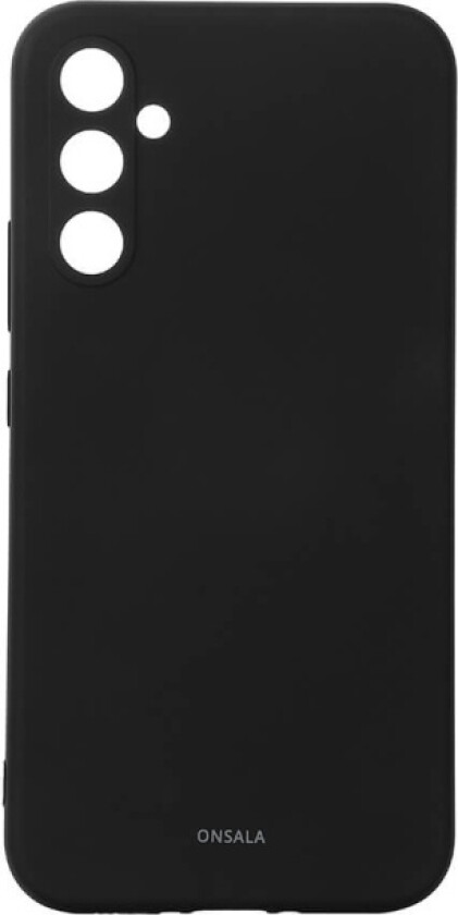 Phone Case with Silicone Feel Black - Samsung A35 5G