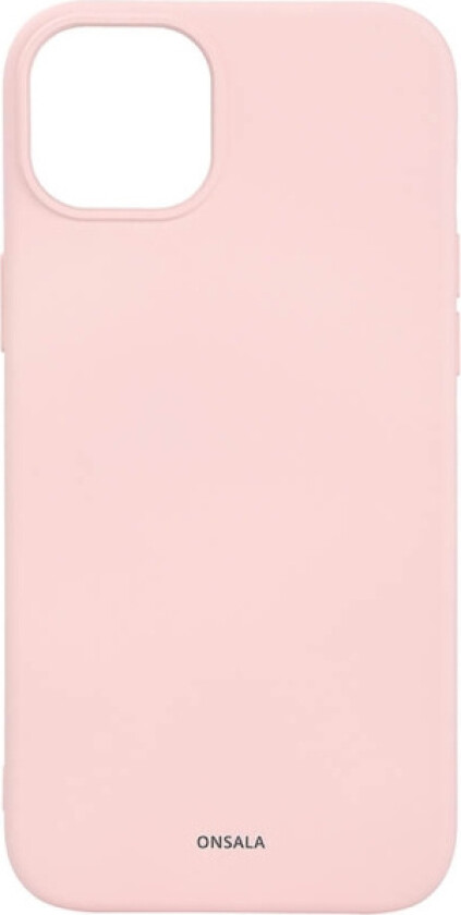 Phone Case with Silicone Feel MagSeries Chalk Pink - iPhone 15 Plus